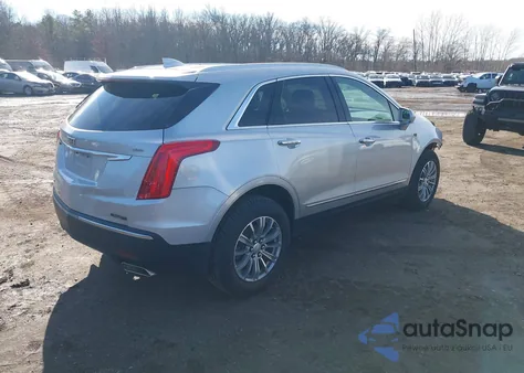 2017 Cadillac Xt5 Luxury из США, поврежденный, VIN 1GYKNDRS2HZ312487